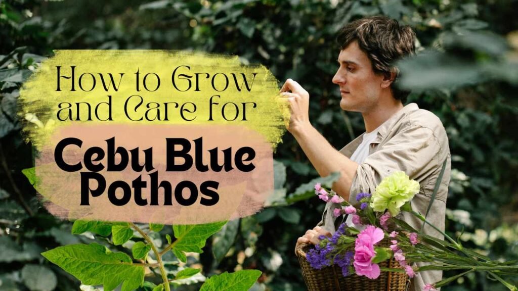How to Grow and Care for Cebu Blue Pothos